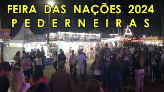 Feira das nações - Pederneiras 2024 (Filmado Sábado)