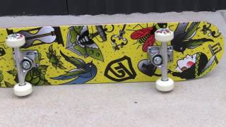 True/Drive Skateboard  - Desert Daydream Yellow