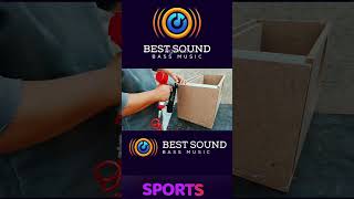 ساخت باکس ساب ۷۰ لیتری رنگ سفید  || درست کردن باکس ساب ۷۰ لیتری || How to making subwoofer box