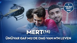 🚁 𝗘𝗲𝗻 𝗼𝗻𝘃𝗲𝗿𝗴𝗲𝘁𝗲𝗹𝗶𝗷𝗸𝗲 𝗱𝗮𝗴: Naci Ünüvar laat Mert (14) zijn hartenwens in vervulling gaan ❤️