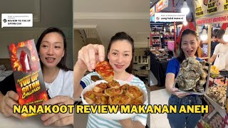 TIKTOK NANAKOOT MAKAN MAKANAN ANEH ‼️ COBAIN PERMEN TERPEDAS DIDUNIA ⁉️