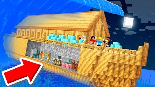 Sobrevivemos na Arca de Noe com Amigos no Minecraft!