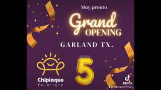 Próximamente nueva sucursal en Garland TX.