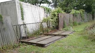 Storm Knocked Neighbor's Fence Down into My Yard 5-10-24 | Electric Outages | See Description