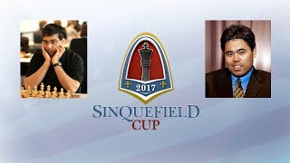 Вишванатан Ананд vs Хикару Накамура (Четвертый этап Grand Chess Tour 2017 - Сент-Луис) - 1 тур