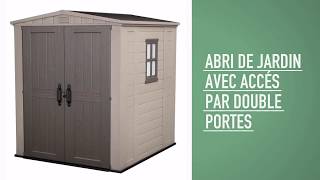 Pourquoi choisir l'abri FACTOR 6x6 de Keter ?