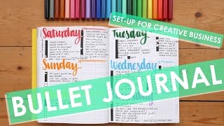 My Bullet Journal Setup for Creative Business