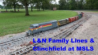 L&N Family Lines & Clinchfield at the Mid-South Live Steamers