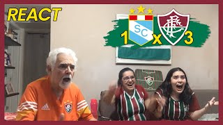 FAMÍLIA TRICOLOR REAGE À 1 SPORTING CRISTAL X 3 FLUMINENSE - LIBERTADORES 2023