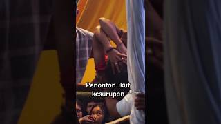 🔥Penonton ikut kesurupan #shorts #kesurupan #kudalumping