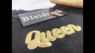 ✨ Get creative with Bleidruck 3D Glitter Puff Heat Transfer Vinyl! ✨