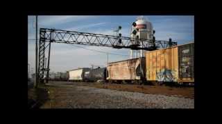 HD: Railfanning Franklin Park IL at Edgington Junction and Mannheim Metra Station 11-18-12