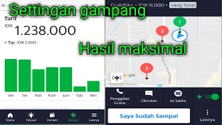 SETTING APK GRAB BEGINI AJA KLO MAU GACOR