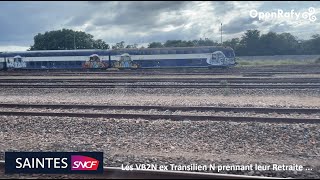 Des VB2N roulant sur la N en arrière gare de Saintes ?