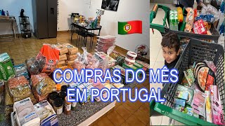 COMPRAS DO MÊS EM PORTUGAL 🇵🇹 Para 04 pessoas!