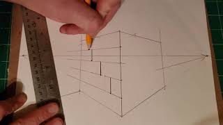 Two Point Perspective Stairs