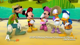 [CLIP 2] Mickey Mouse FunHouse en Disney Jr - (18/11/2024)