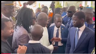 La rencontre entre le président Bassirou Diomaye Faye et Wally Seck à l'État Major des Armées