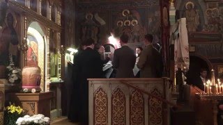 "The Angel Cried"  sung during Paschal Matins