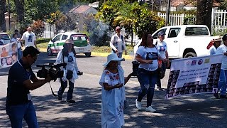 Marcha en el día internacional de las y los desaparecidos