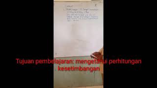 Kesetimbangan 2