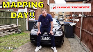 Vw Polo 6n2 1.8t 20v Mapping Day with Tuning Technics |  Turbo BOOSTING time | Part one @ck6uk