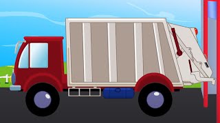 Müllwagen Video für Kinder und Erfahren Sie Mehr Transport fur kinder