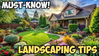 Transform Your Yard: Must-Know Landscaping Tips for Any Space!