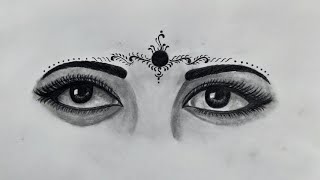 How to draw eyes/Bridal Eye/Pencil Drawing