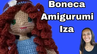 Boneca Isa # Amigurumi