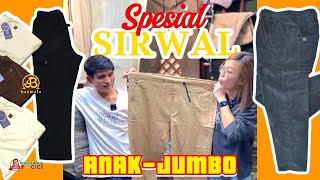 #SIRWAL ANAK HINGGA DEWASA JUMBO PILIHAN TERBAIK HANYA BASMALA! #grosir #celanasirwal #celanaanak