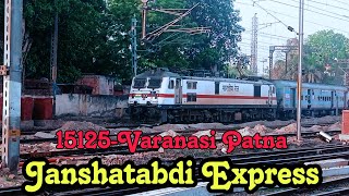 15125-Varanasi Patna Janshatabdi Express Departure Varanasi Railways Station | Janshatabdi Express