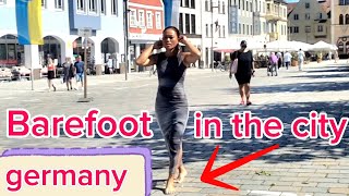 Barefoot in the city of Germany with ate tess ! libot libot lang / shop-shop / bonding moment