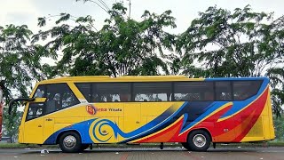 Cinematic Bus ~ PO.Siena Wisata ~ Zeppelin G3 by Gunung Mas Karoseri