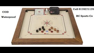 Champion Carrom : Woodberry Sports : Home Delivery : WATERPROOF : Meerut made