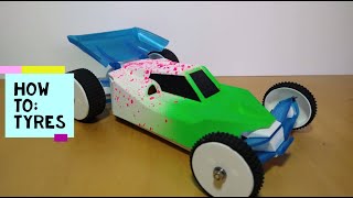 MiniRC 3D printed buggy RC car: How to make the tyres