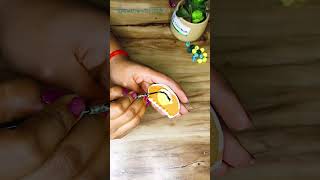 Easy DIY Clay Jewellery making/#durga#craft #art #diy #jewellery #shortvideo #clay #youtubeshort