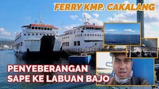 PENYEBERANGAN SAPE KE LABUAN BAJO NAIK FERRY  | #JEJAKMARANGGA 37