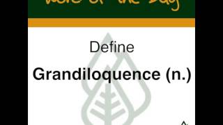 Grandiloquence