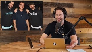 Chris DElia Reacts to Featured in Logic - Homicide (feat. Eminem)