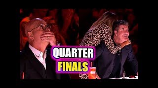 Judges Left Terrified After Scary Deadly Act By Bello Nock   AGT 2017 QUARTER FINALS  Talent Geeks