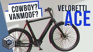 VELORETTI ACE E-Bike Test: Cowboy? Vanmoof? VELORETTI!  (REVIEW)