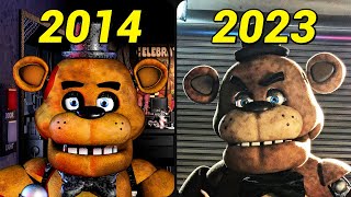 Эволюция FNAF Five Nights at Freddy's