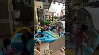 Spiderman ikutan berenang🤭 #shortvideo #shorts