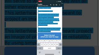 How to extract text from an image on a iOS device using Document Scanner app