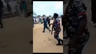 Protest Day4: Soldiers Threatening Peaceful Protesters in the North #shorts #shortsfeed #shortsvideo