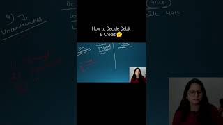 How to decide Debit & Credit 🤔 #shorts #viralshorts #shortsvideo #youtubeshorts #reels #shortsfeed