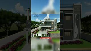 அழகான வீடு 2 / 3D Elevation / Walking Animation.