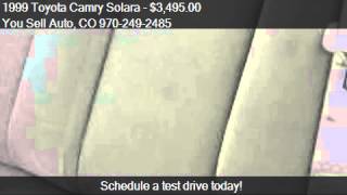 1999 Toyota Camry Solara for sale in Montrose, CO 81403 at t