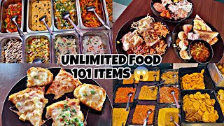 Unlimited food in Just Rs 350 | 101 unlimited food items | Octant Pizza | Unlimited pizza in pune